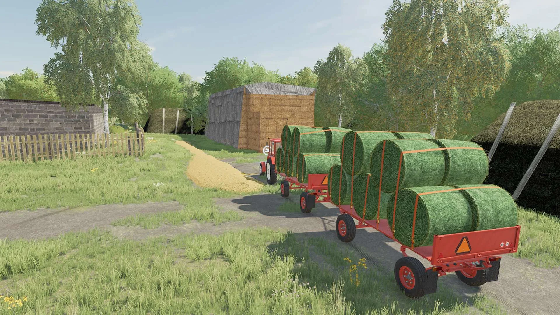 RSD4 bales v1.0 FS22 FS22 Mod Free Download