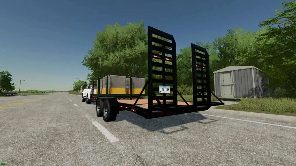 RTO 1274 Flatdeck Trailer v1.0 FS22