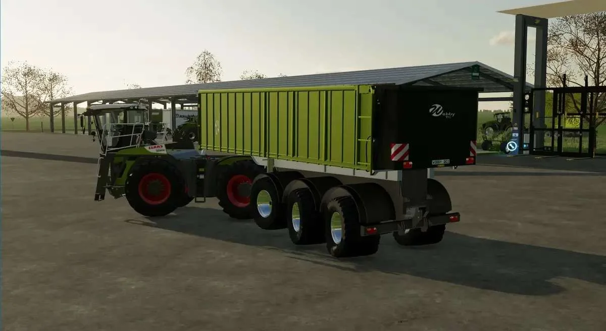 SaddleTrac 3-Achs Trailer v1.0 FS22