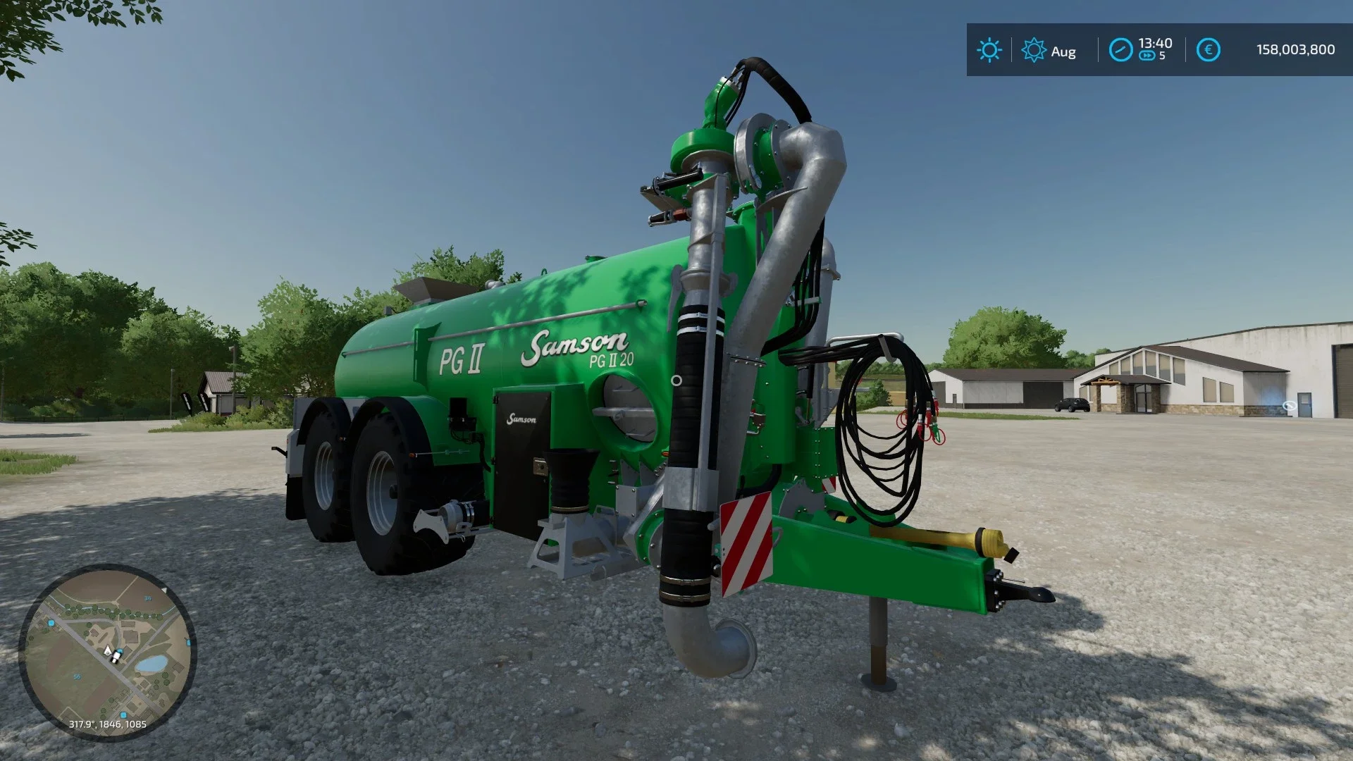 Samson PG II 20 v1.0 FS22 FS22 Mod Free Download