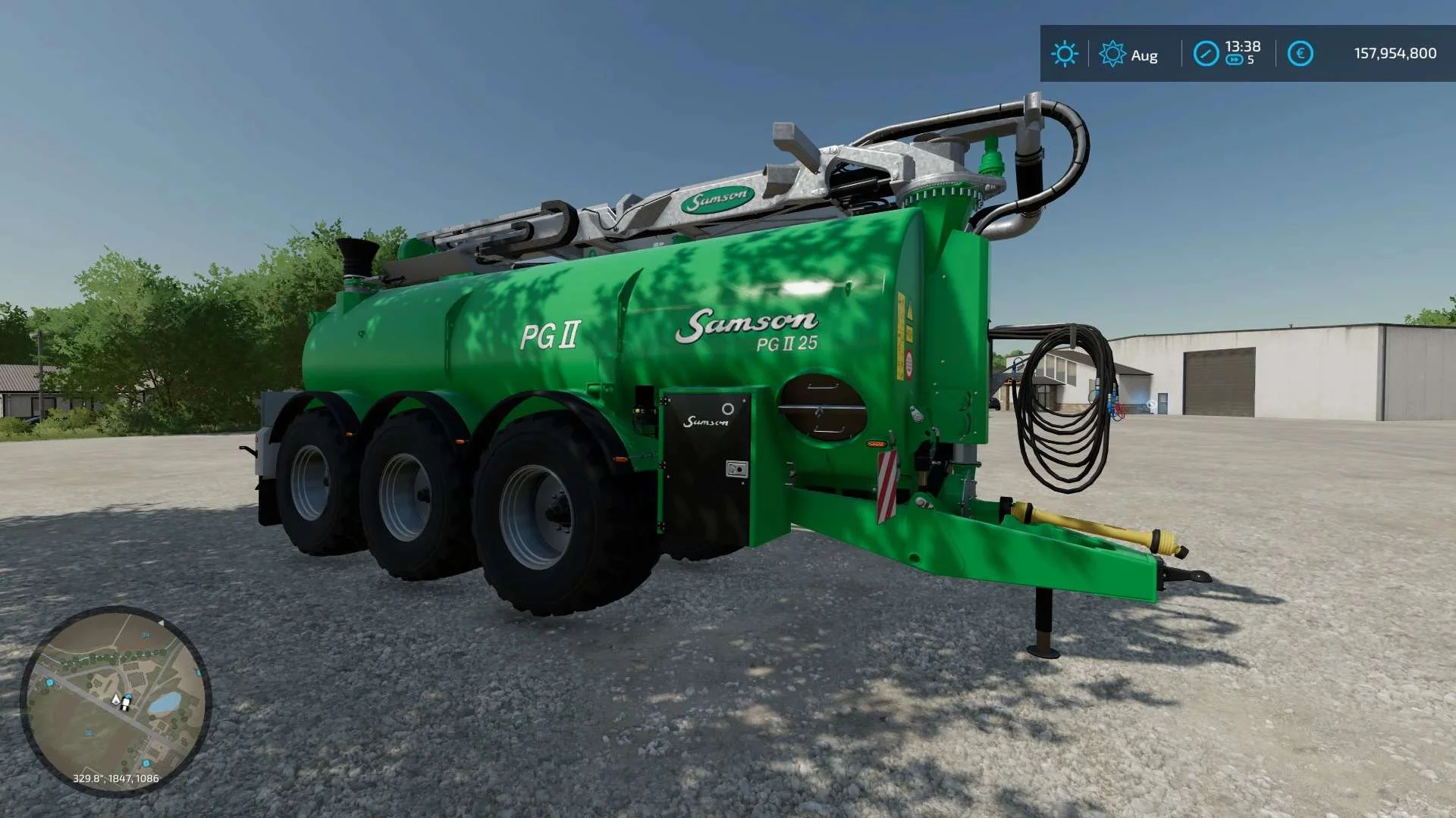 Samson PG II 25 v1.0 FS22 FS22 Mod Free Download