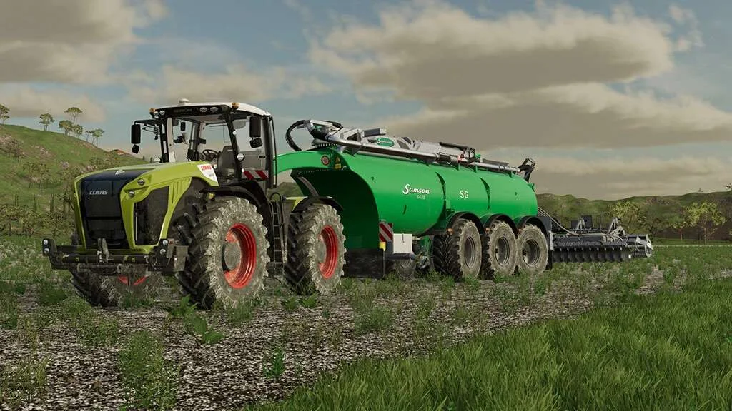 Samson SG, TGX v1.0 FS22 FS22 Mod Free Download