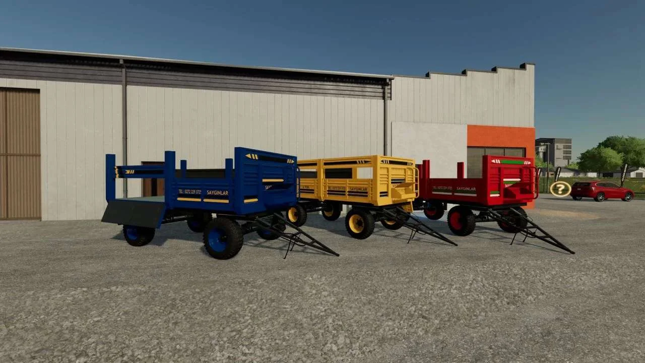 Sayginlar trailer v1.0 FS22 FS22 Mod Free Download