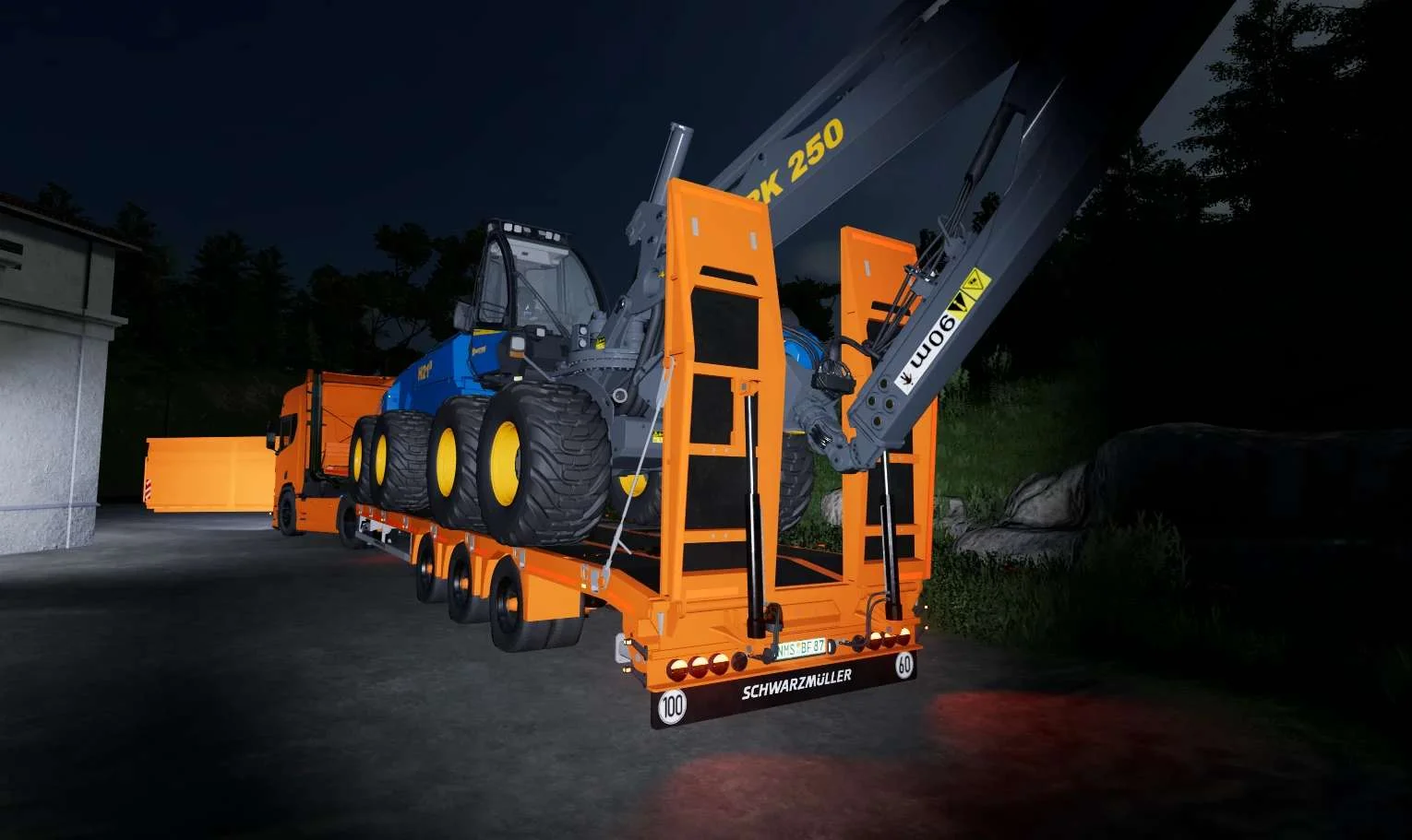 Schwarzmüller Lowloader v1.0.0.2 FS22 FS22 Mod Free Download
