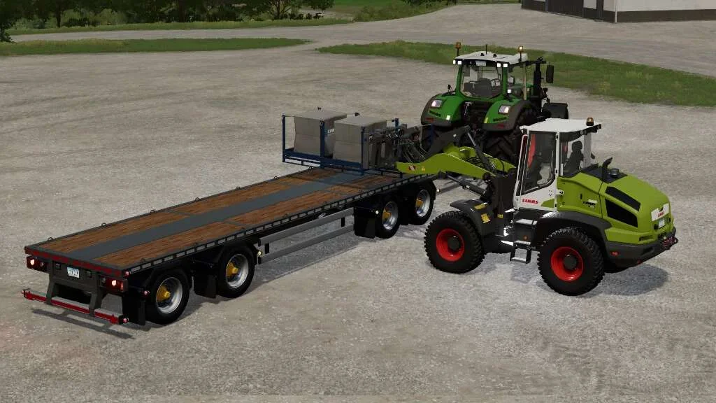 Self Built Bale Trailer v1.0 FS22 FS22 Mod Free Download
