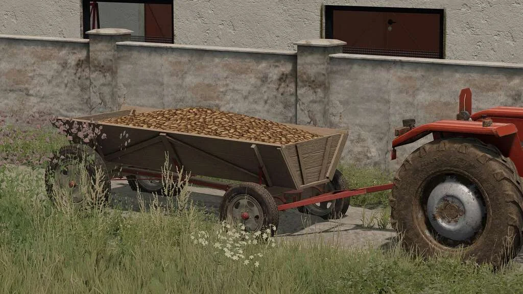 Selfmade Wooden Trailer v1.0 FS22