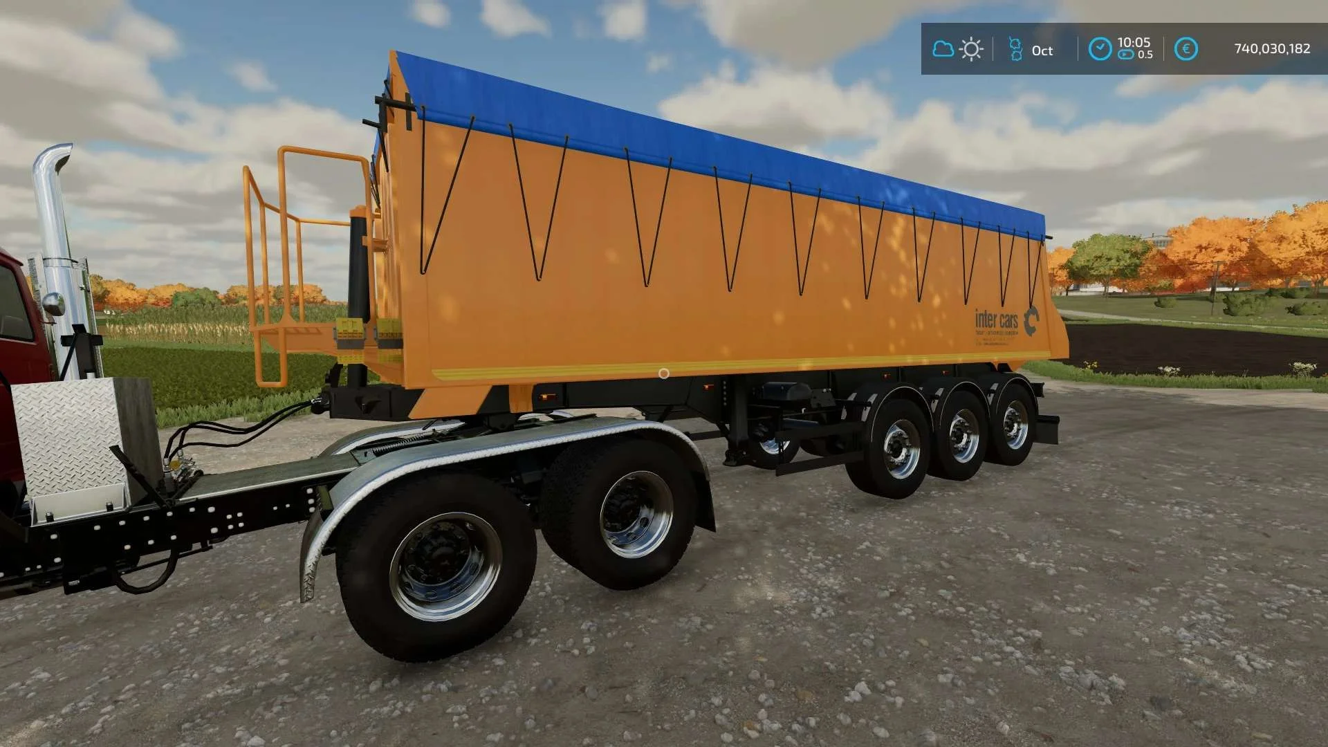 Semi Trailer Inter Cars v1.0 FS22 FS22 Mod Free Download