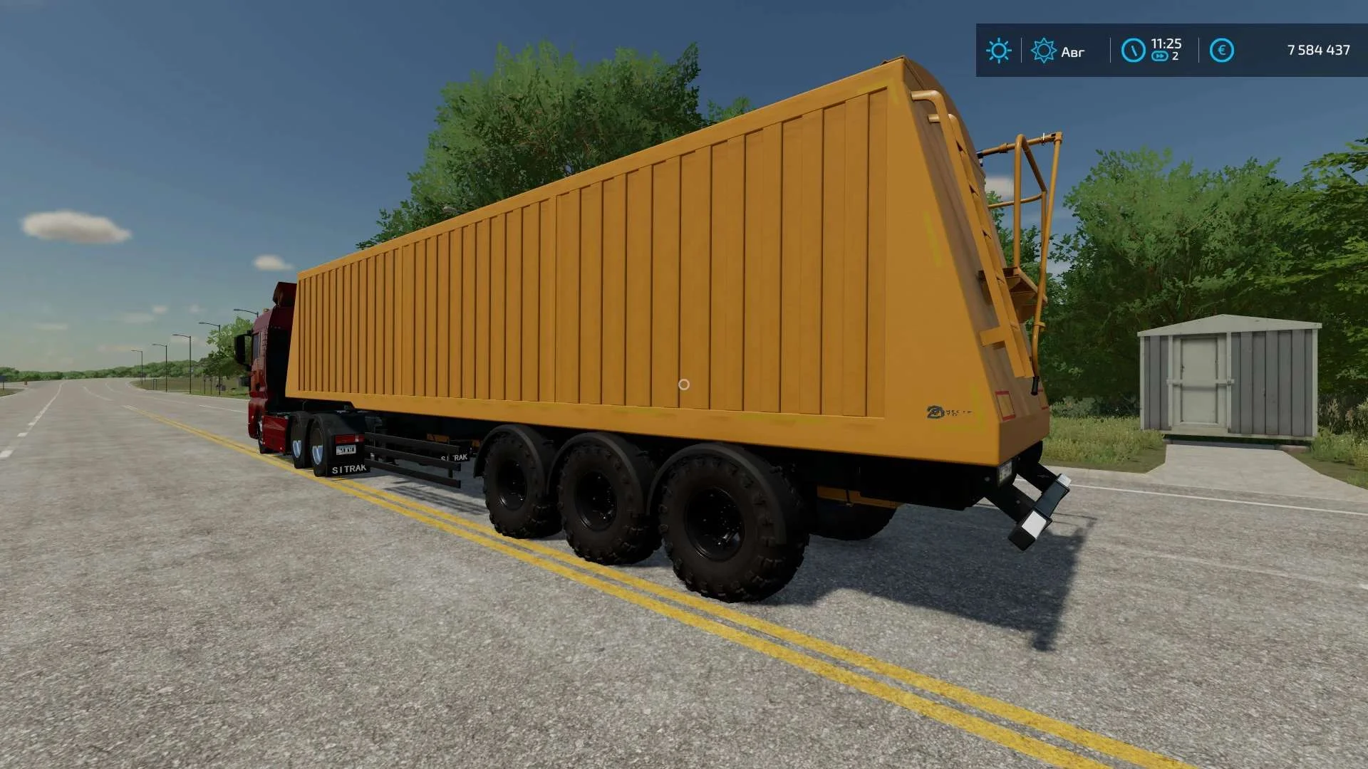 Semitrailer DNESTR-9357-01 v2.0 FS22
