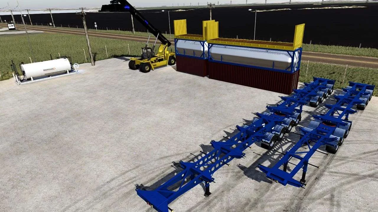 Shipping Containers v1.0 FS22 FS22 Mod Free Download