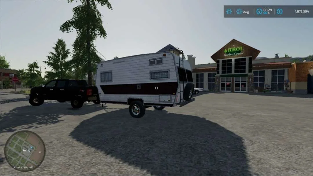 Small Camper v1.0 FS22 FS22 Mod Free Download