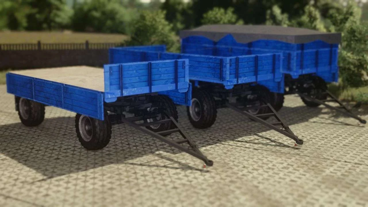 Small Old Trailer BETA v1.0 FS22 FS22 Mod Free Download