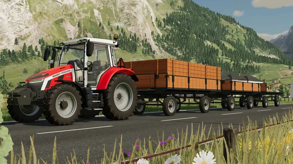 Small Old Trailer v1.0 FS22 FS22 Mod Free Download