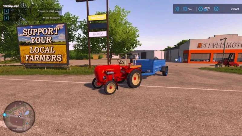 Small trailer mp480 v1.0 FS22 FS22 Mod Free Download
