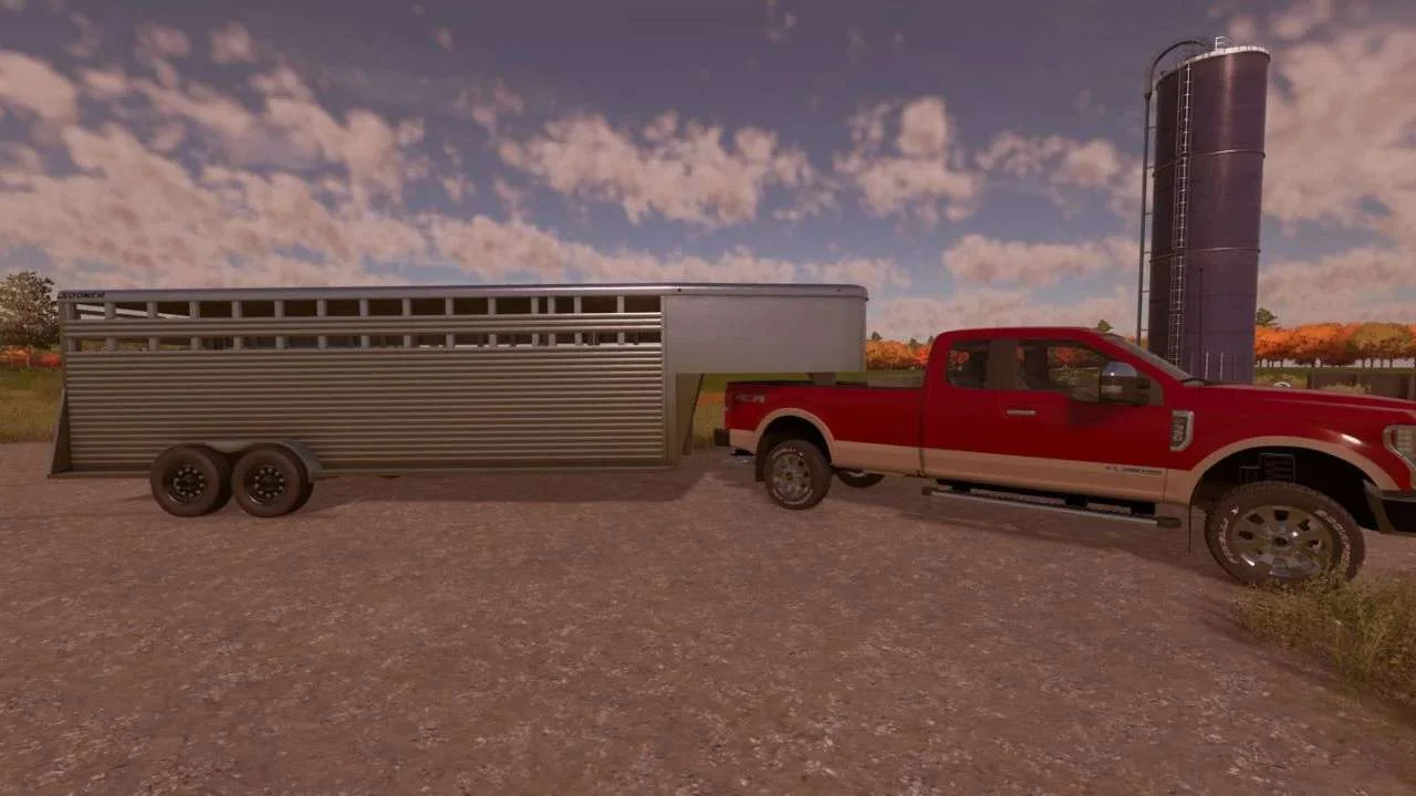 Sooner Stock Trailer V1.0.1 FS22 FS22 Mod Free Download