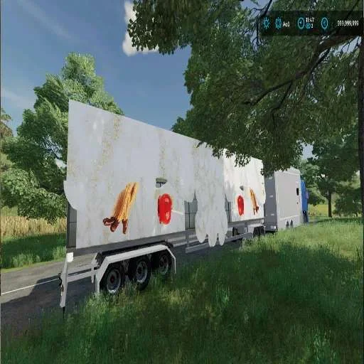 Stand of food menus v1.0 FS22 FS22 Mod Free Download