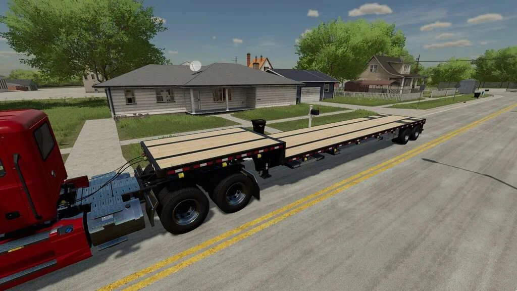 Step Deck Trailer IML21 v1.0 FS22 FS22 Mod Free Download