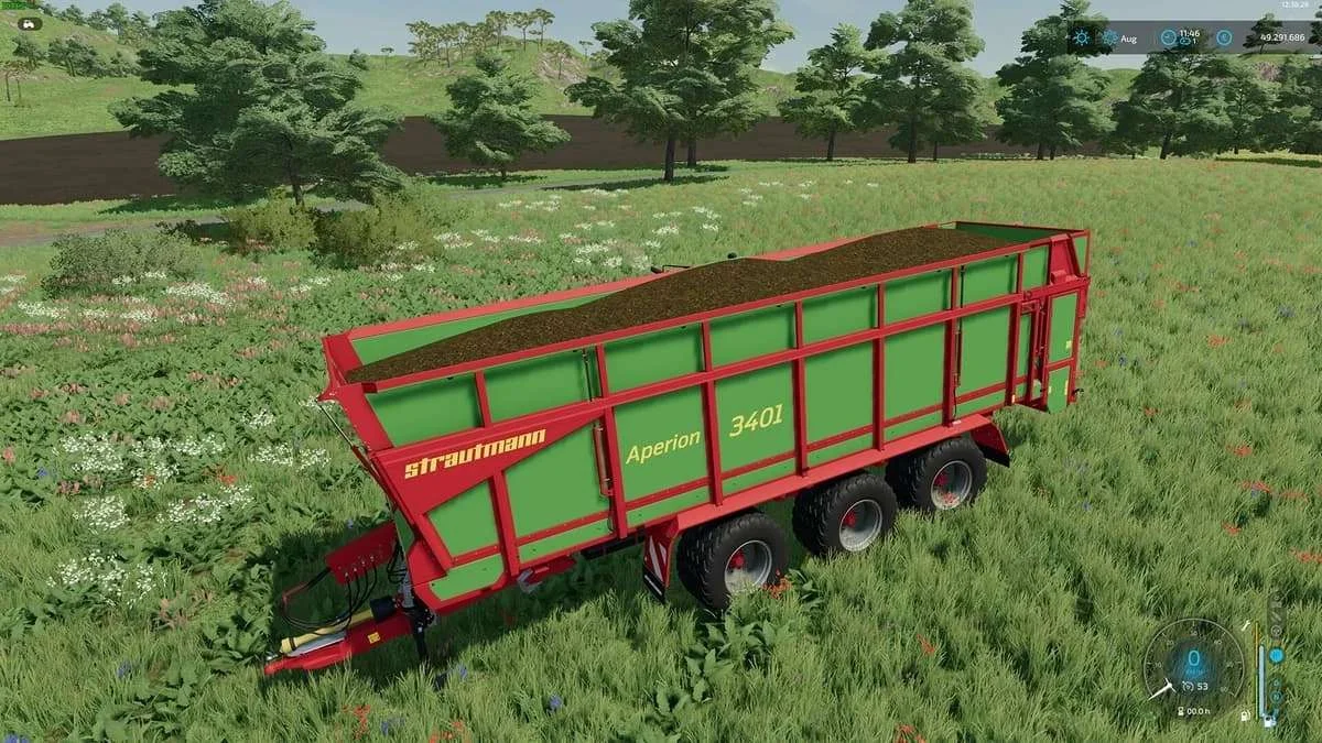 Strautmann Aperion 3401 v1.0.0.1 FS22 FS22 Mod Free Download