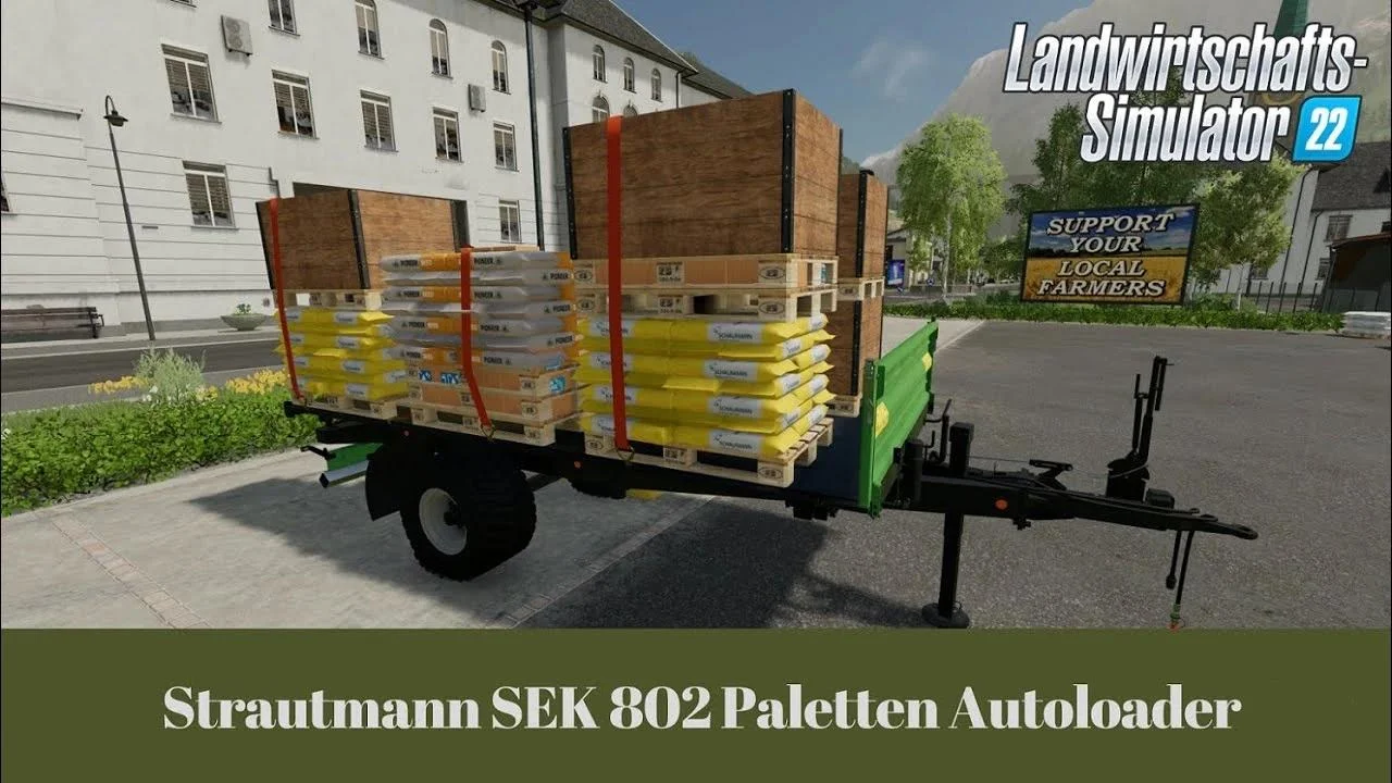 Strautmann SEK 802 Pallet Autoload v0.4 FS22 FS22 Mod Free Download