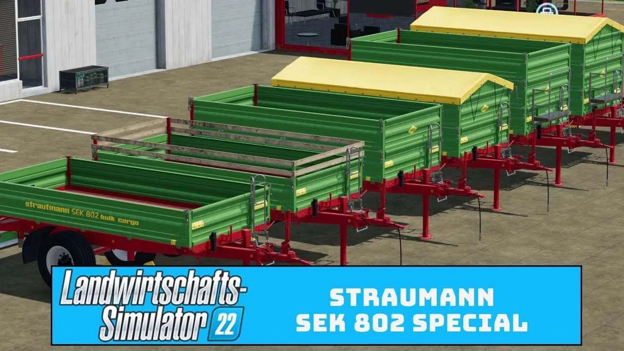 Strautmann SEK802 Special v1.0.0.1 FS22 FS22 Mod Free Download