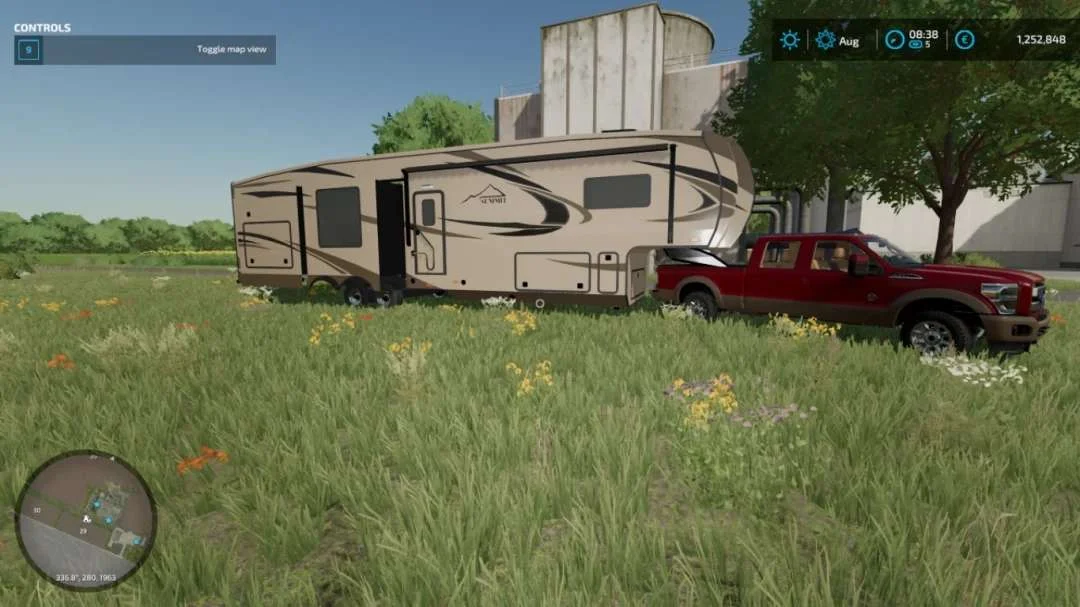 Summit 43ft Fifthwheel Camper v1.0 FS22