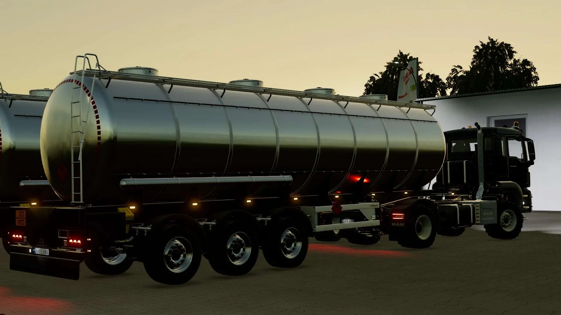 Tankauflieger Methan v1.0 FS22 FS22 Mod Free Download