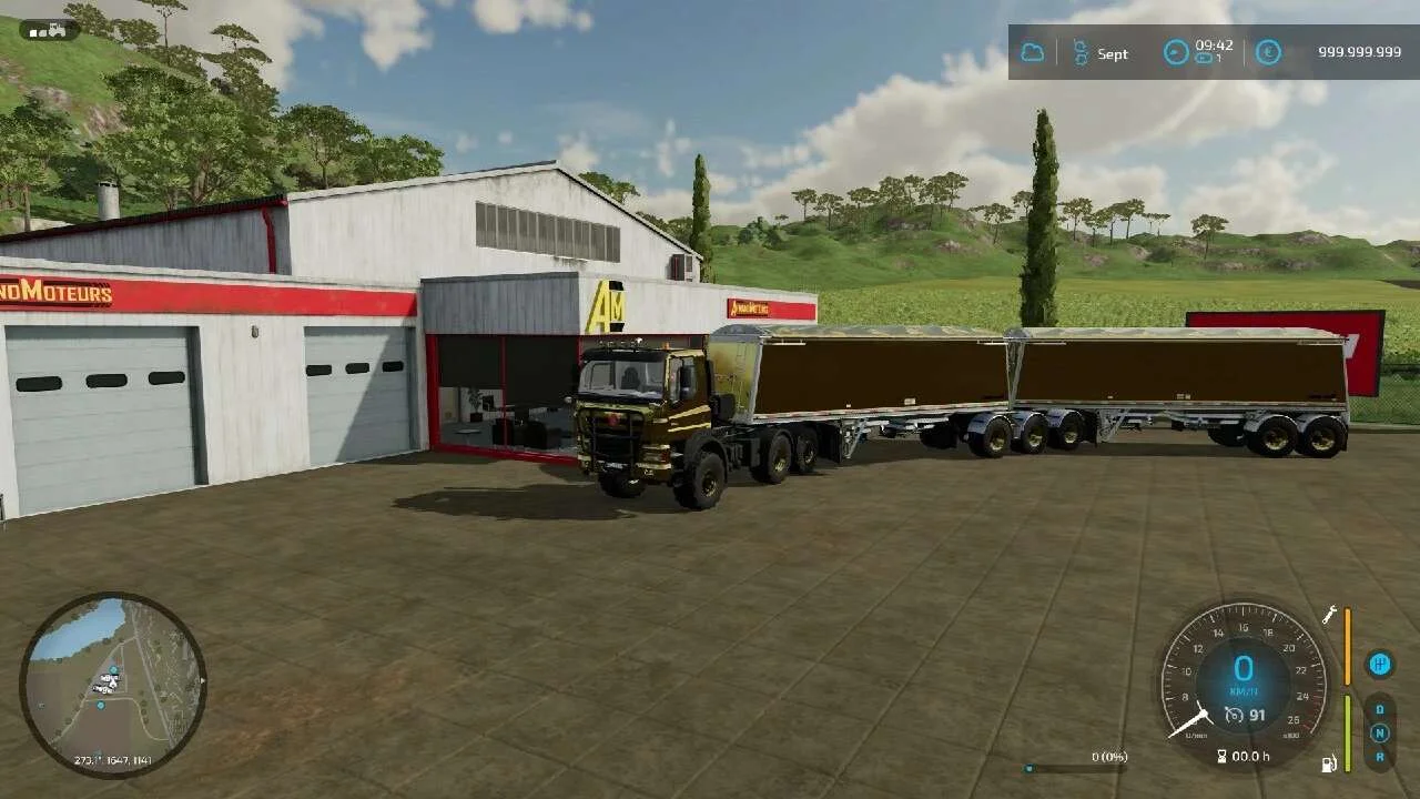 Tatra with trailer v1.0 FS22 FS22 Mod Free Download