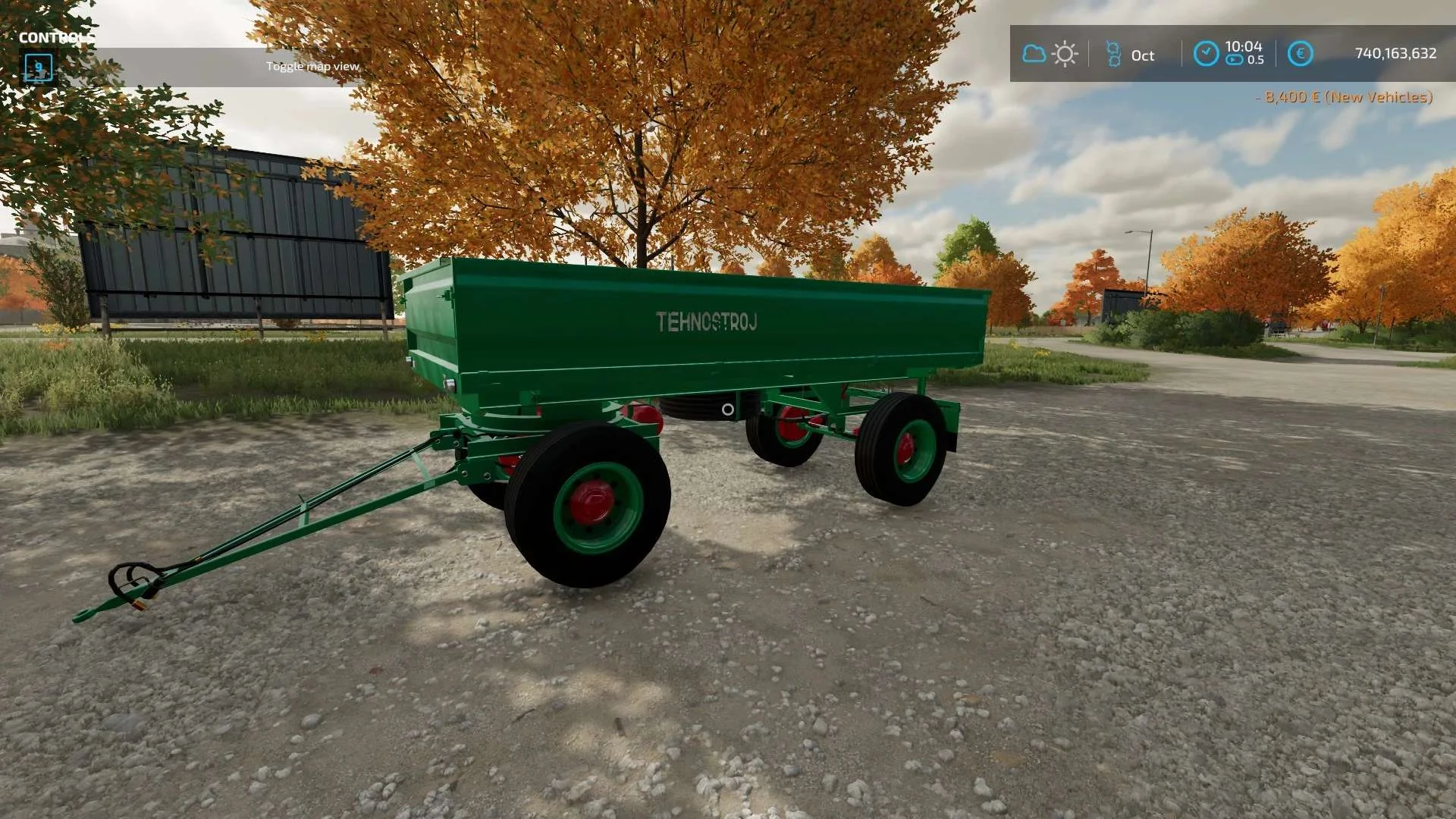 Tehnostroj 7t v1.0 FS22 FS22 Mod Free Download