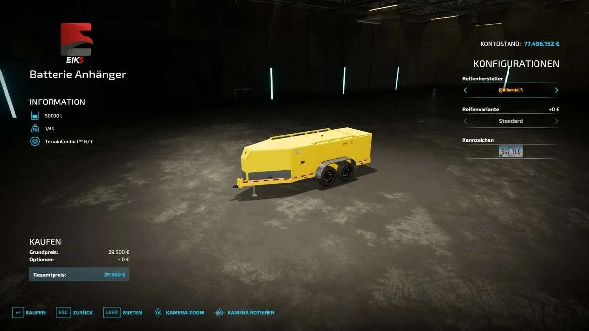 Thunder Creek FST 990 v1.0 FS22 FS22 Mod Free Download