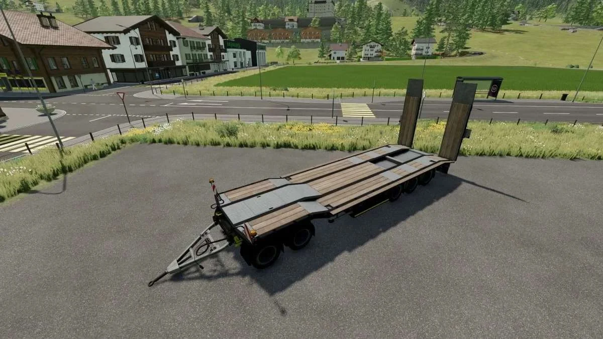 Tieflader Goldhofer 5 v1.0 FS22 FS22 Mod Free Download