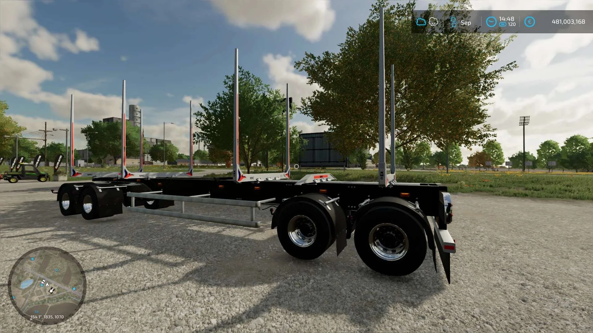 Timber trailer v2.0.2 FS22 FS22 Mod Free Download