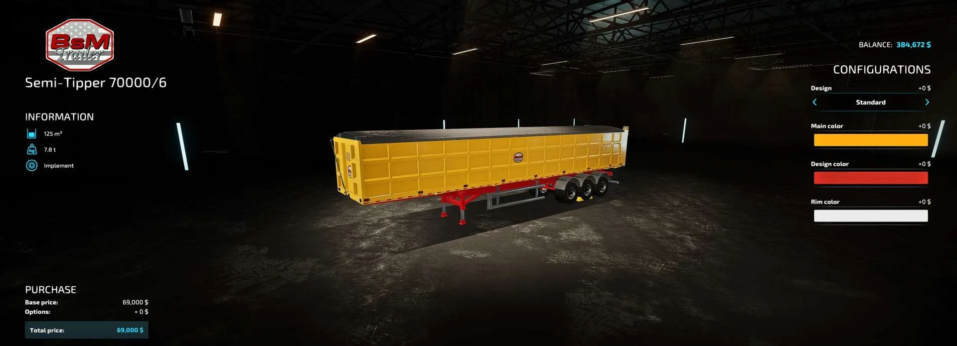 Tipper BSM v1.0 FS22 FS22 Mod Free Download