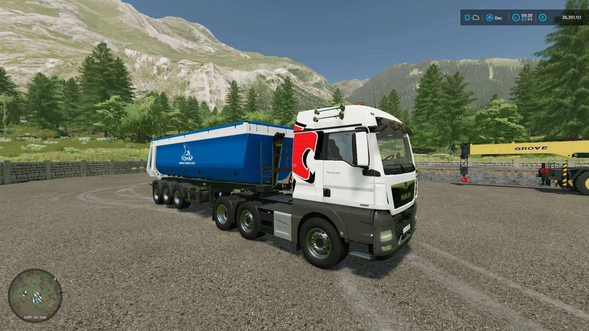 Tonar 40T V1.0 FS22 FS22 Mod Free Download