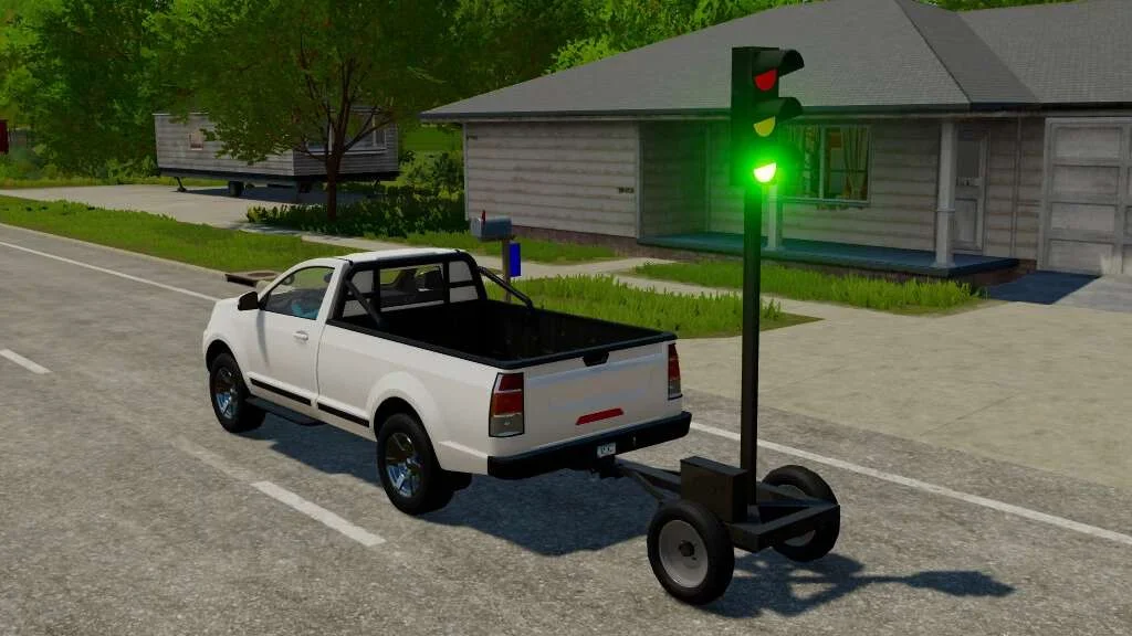Traffic Light Trailer (Functional) v1.0 FS22