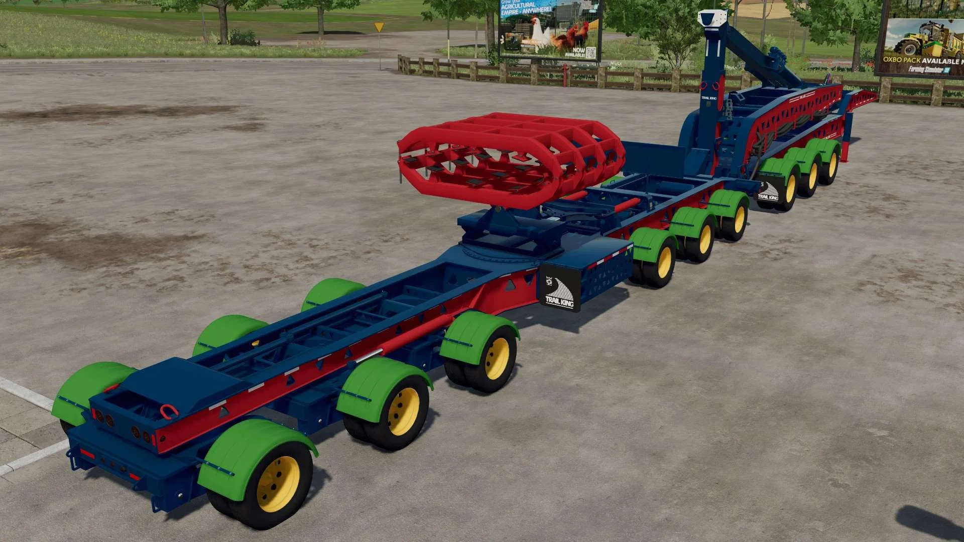 Trail King Double Schnable Trailer v1.0 FS22
