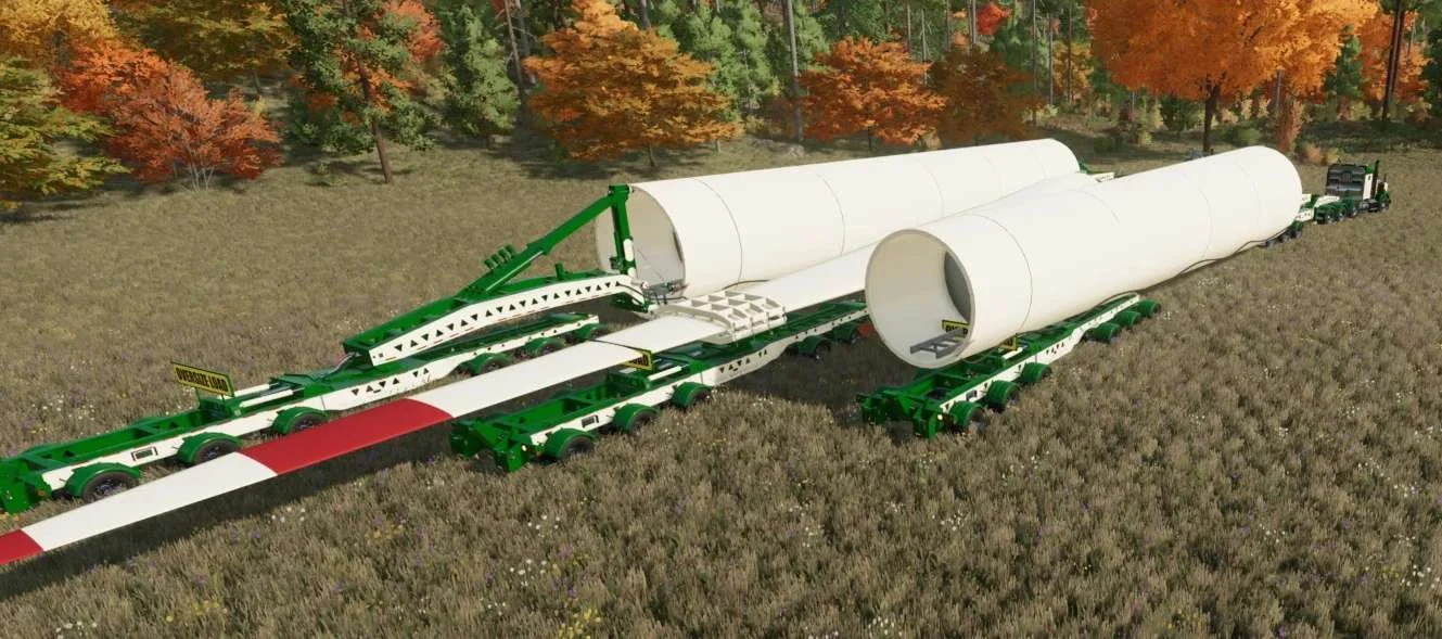 Trail King Double Schnable Trailer v1.1.0.1 FS22