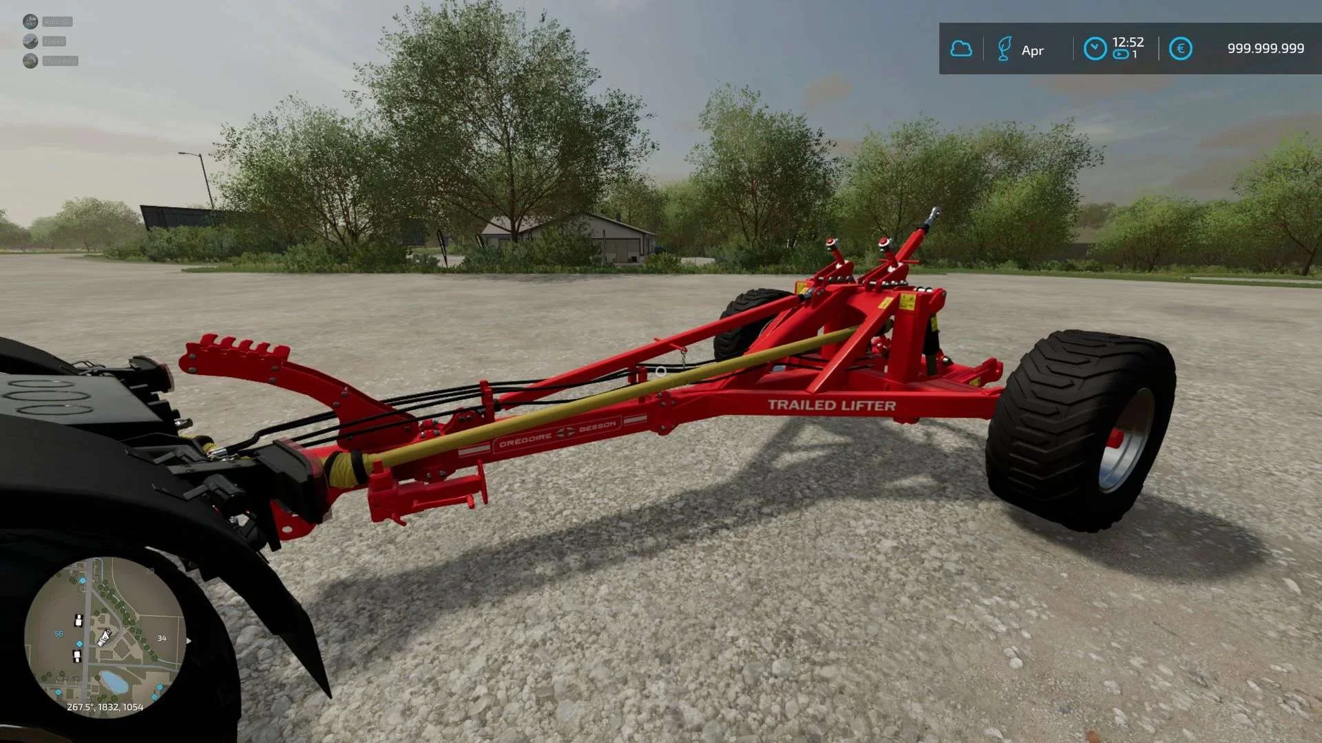 Trailed Lifter v1.0 FS22 FS22 Mod Free Download