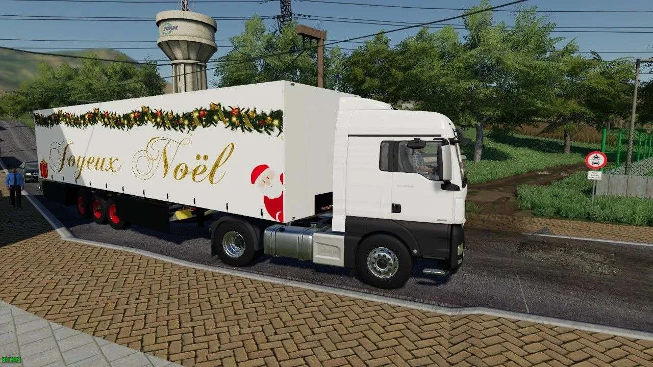Trailer Merry Christmas BETA v1.0 FS22 FS22 Mod Free Download