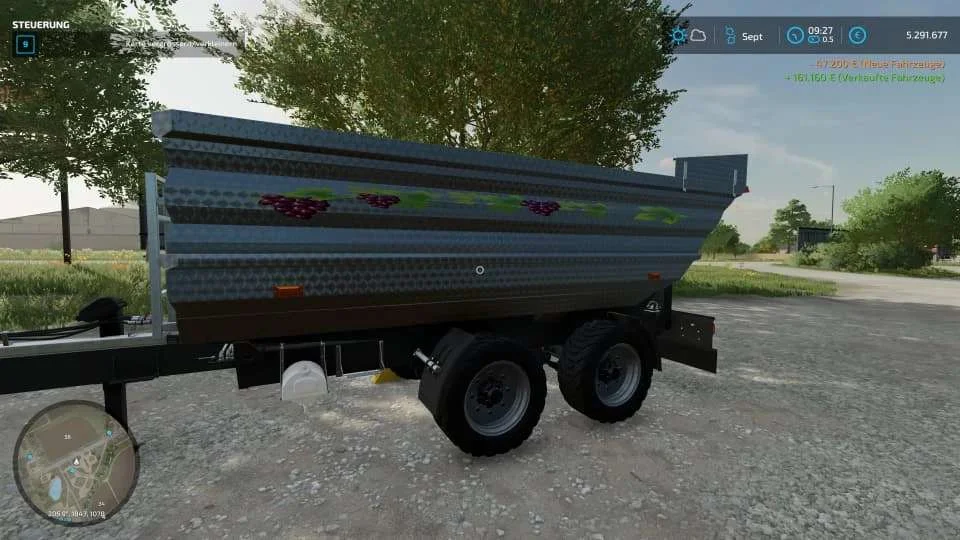 Trailer MRWK 14500 v1.0 FS22 FS22 Mod Free Download