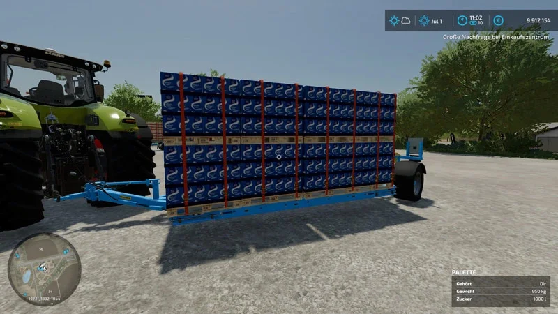 Transport trolley Autoload v1.0 FS22 FS22 Mod Free Download