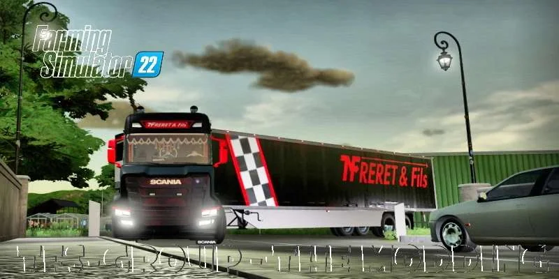 TRANSPORTS FRERET ET FILS v1.0 FS22 FS22 Mod Free Download