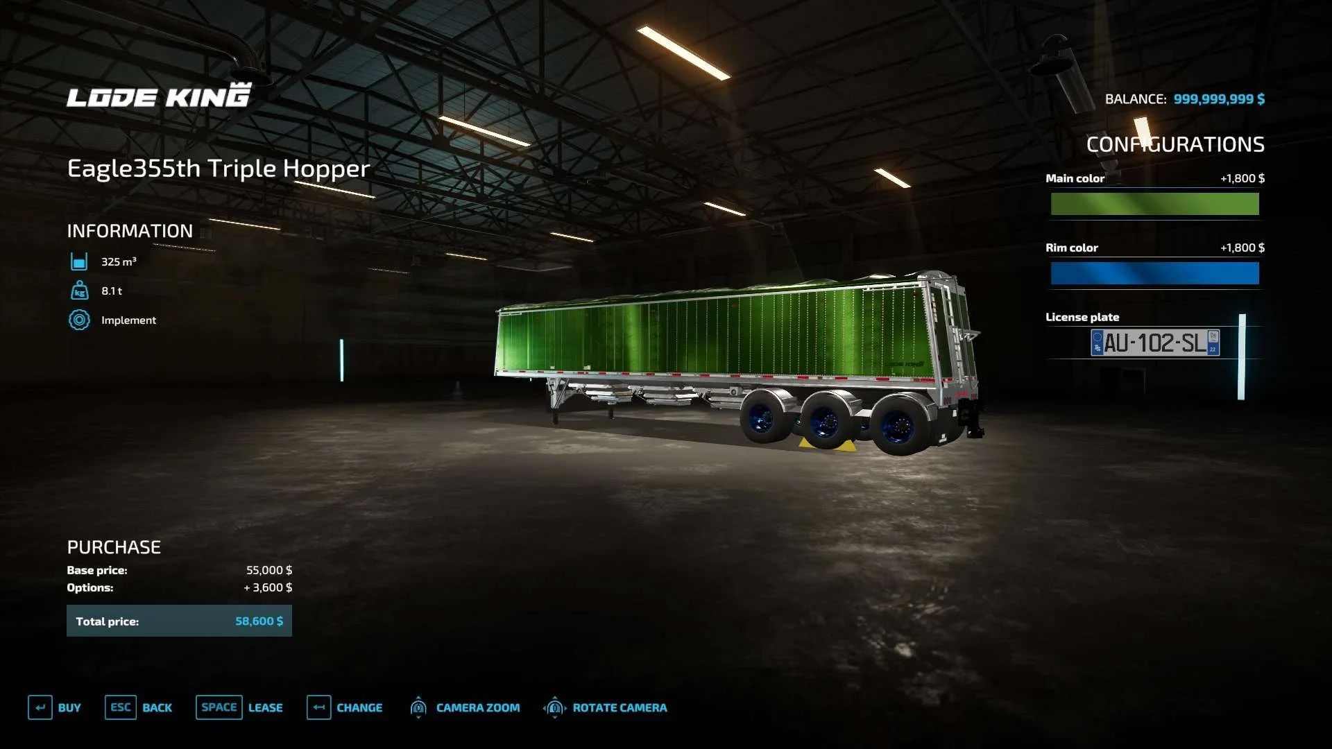 Triple Hopper Trailer V1.0 FS22 FS22 Mod Free Download