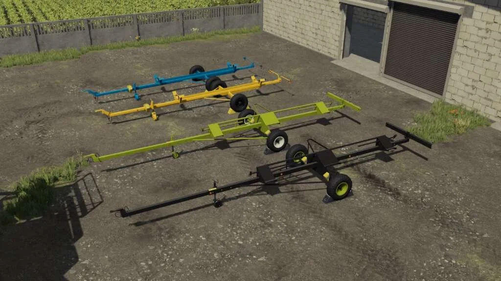 Universal Header Trailer Pack v1.0 FS22 FS22 Mod Free Download