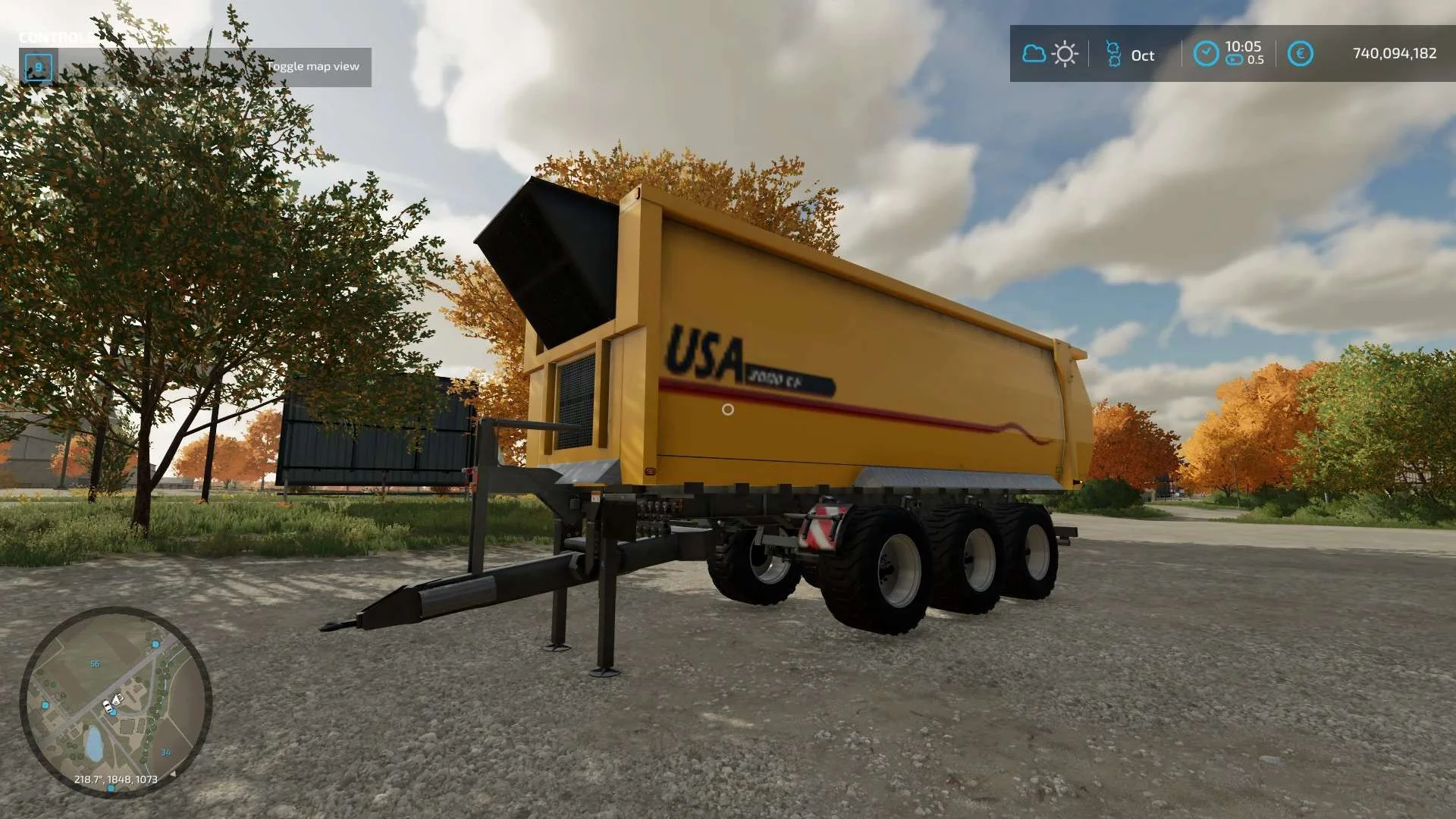 USA 2000 CF v1.0 FS22 FS22 Mod Free Download