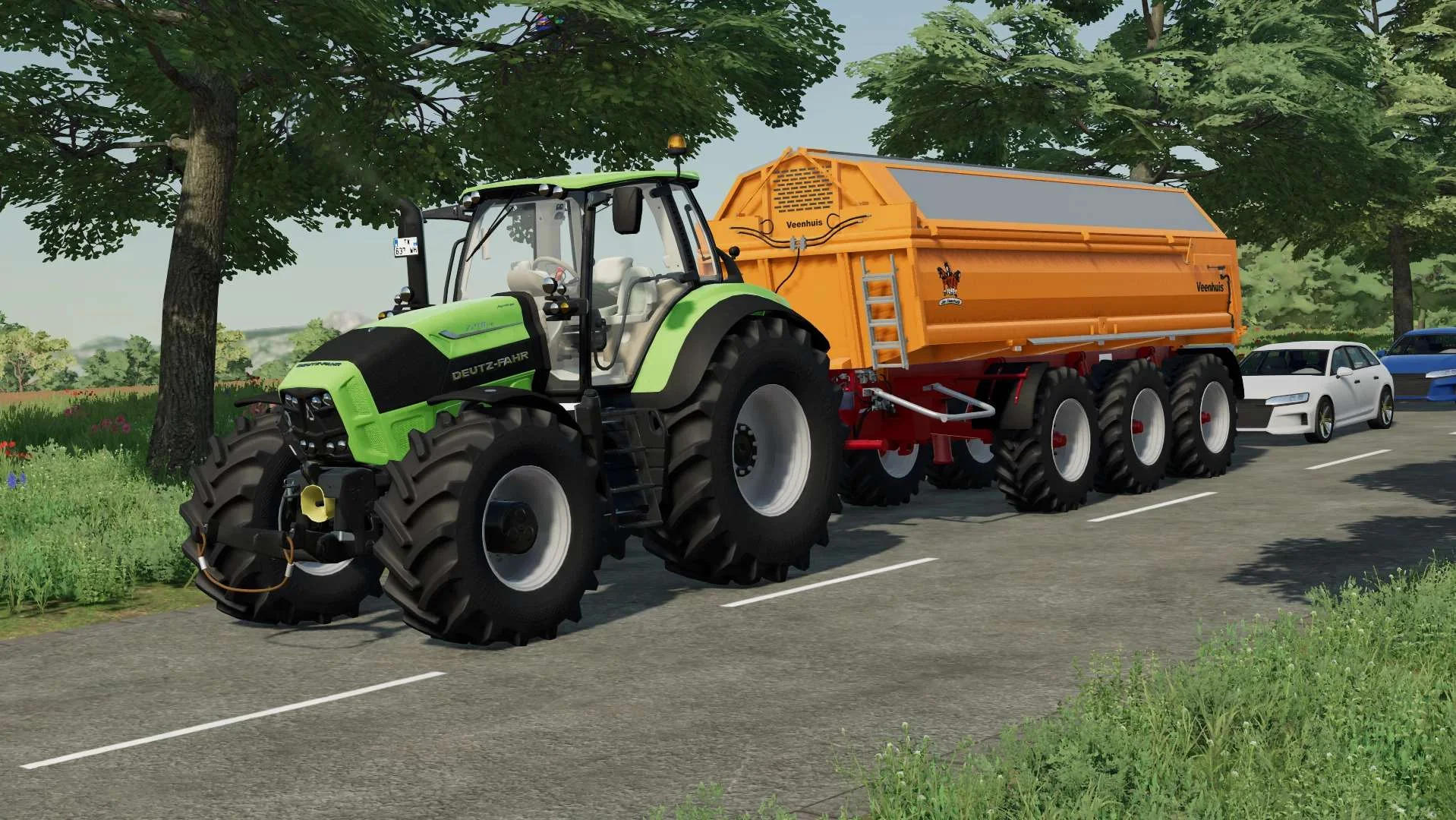 Veenhuis 3 axle JVZK v1.0 FS22 FS22 Mod Free Download