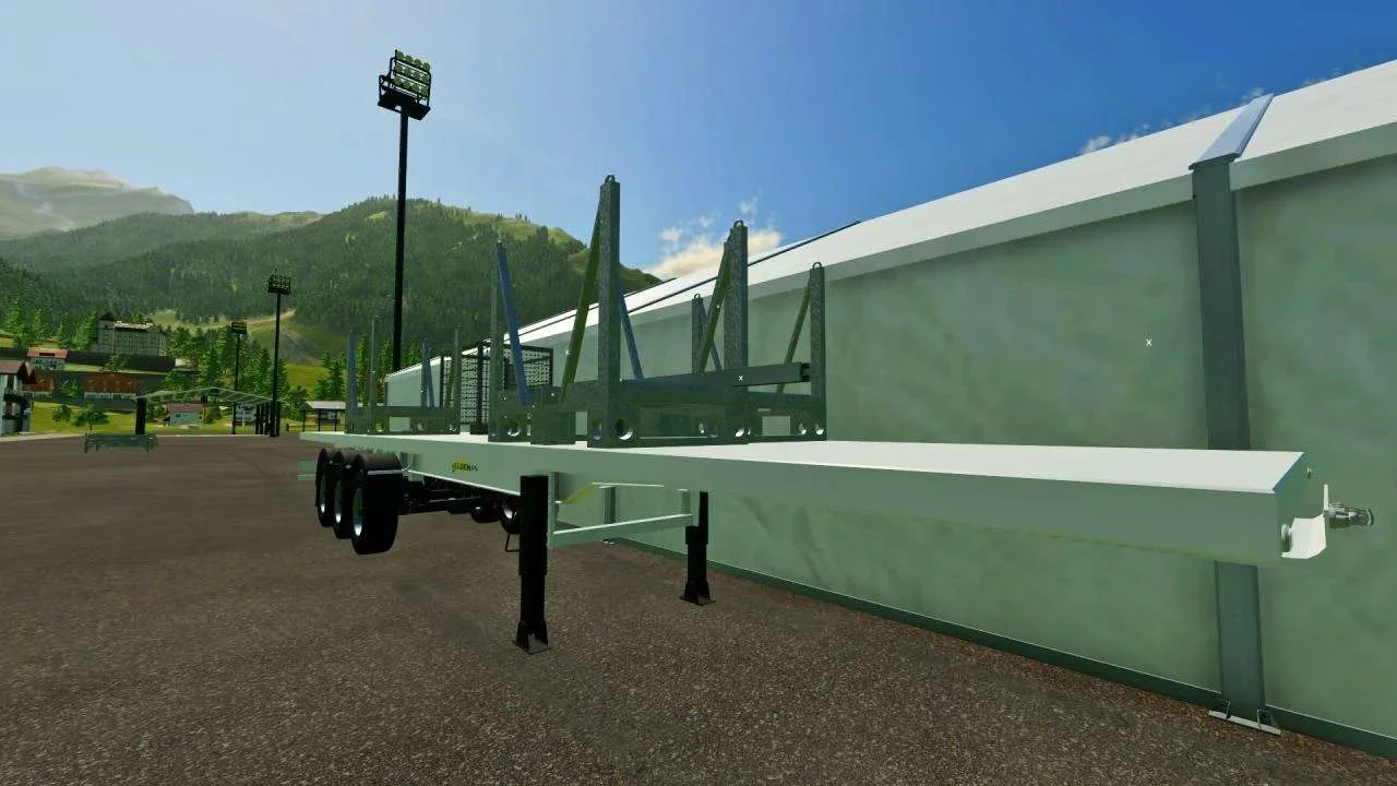 Veldeman Gazebo Trailer v1.0 FS22 FS22 Mod Free Download