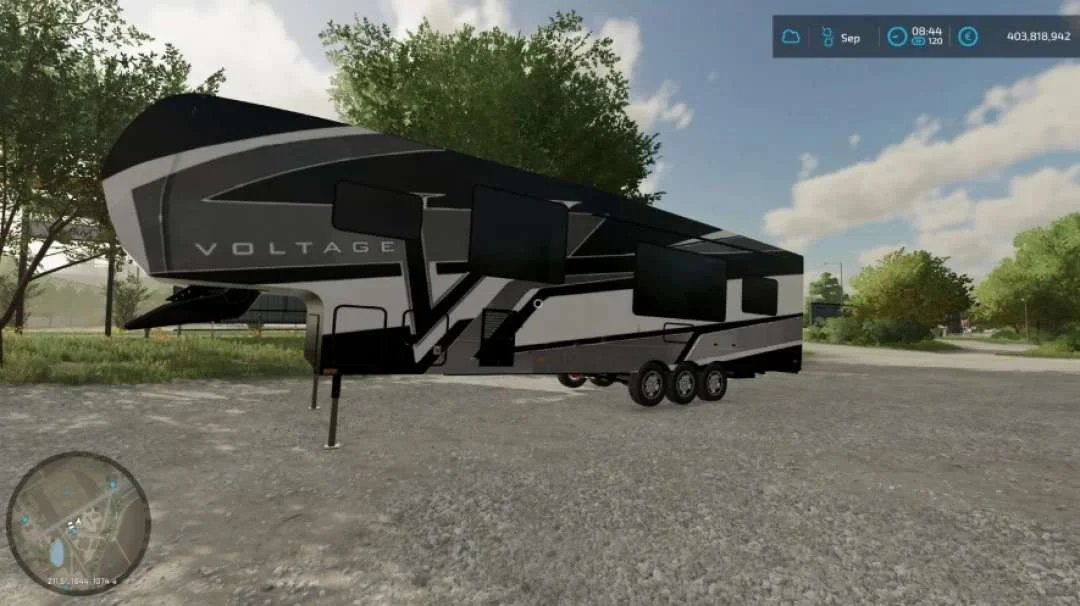Voltage Toy Hauler v1.0 FS22 FS22 Mod Free Download