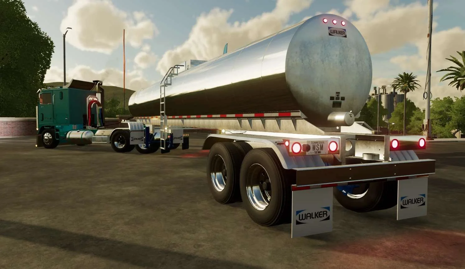Walker 6500 Gallon Food Grade Tank Trailer v1.0 FS22 FS22 Mod Free Download