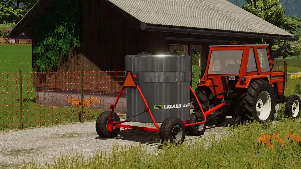 Water/Milk Trailer v1.0 FS22 FS22 Mod Free Download