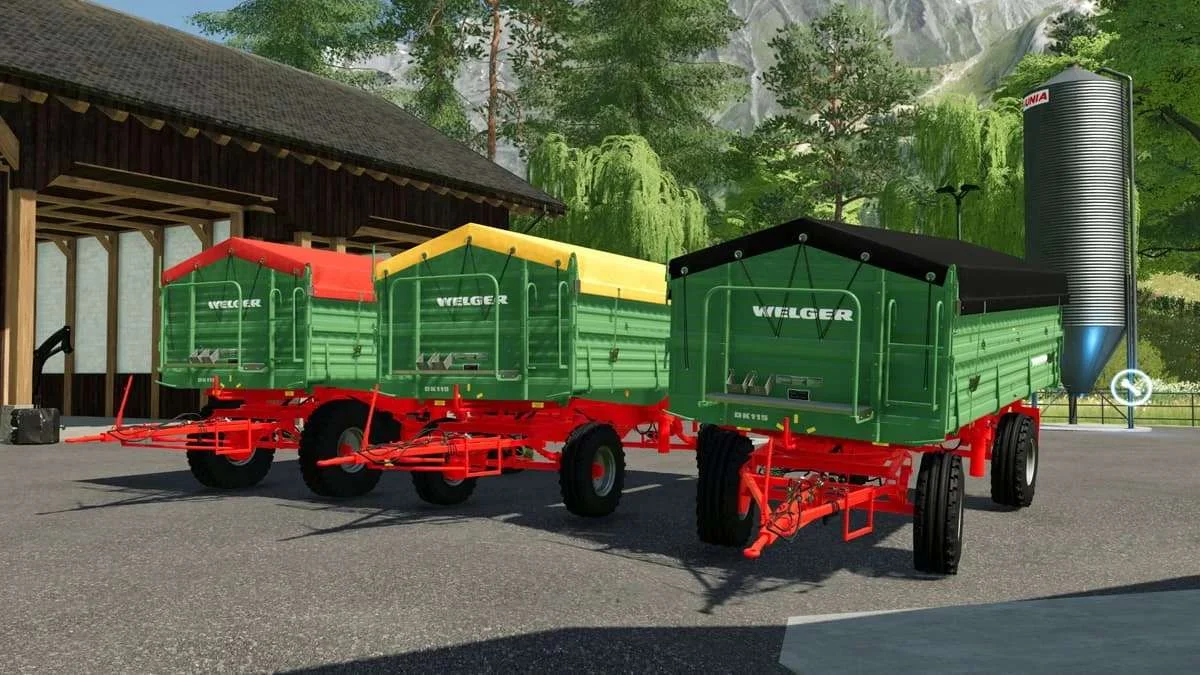 Welger DK115 v1.0 FS22 FS22 Mod Free Download