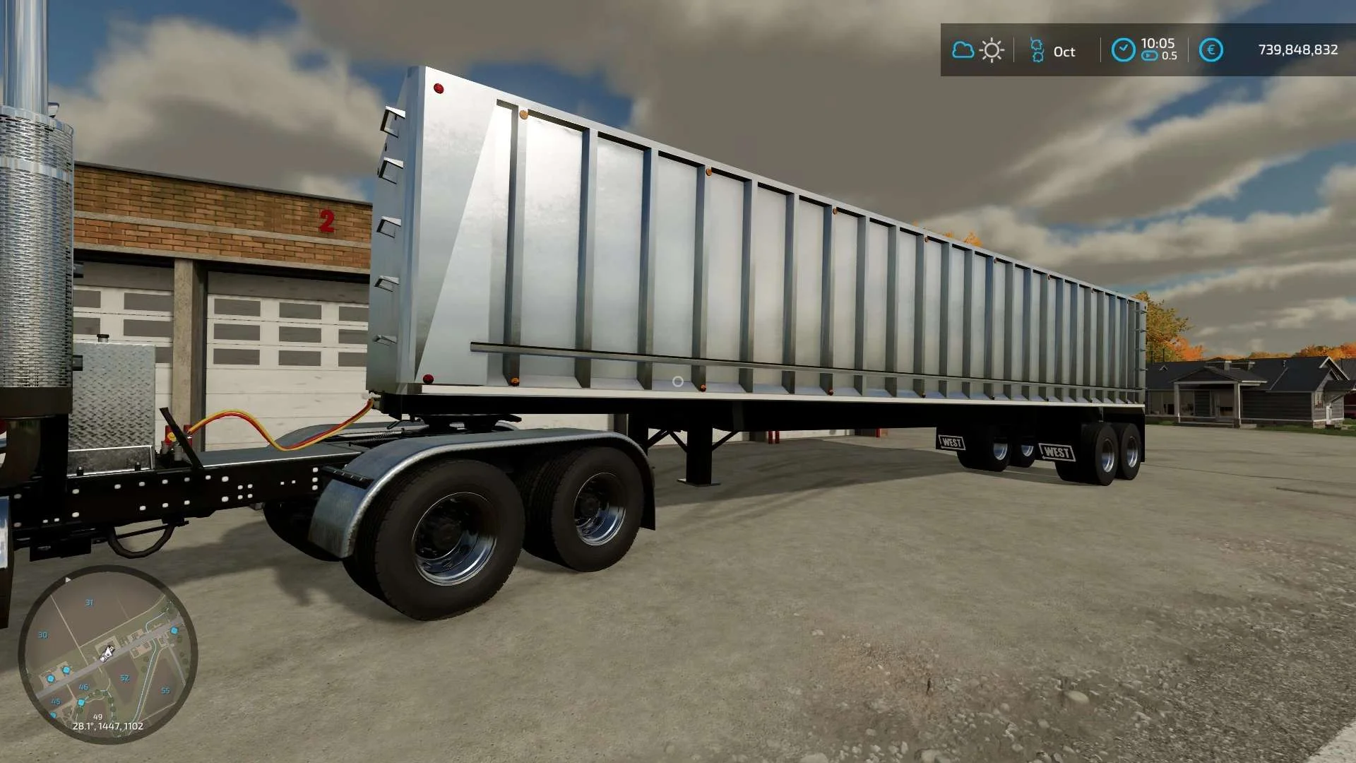 West EP End Dump Pack v1.0 FS22 FS22 Mod Free Download